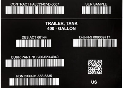 Detailed barcodes