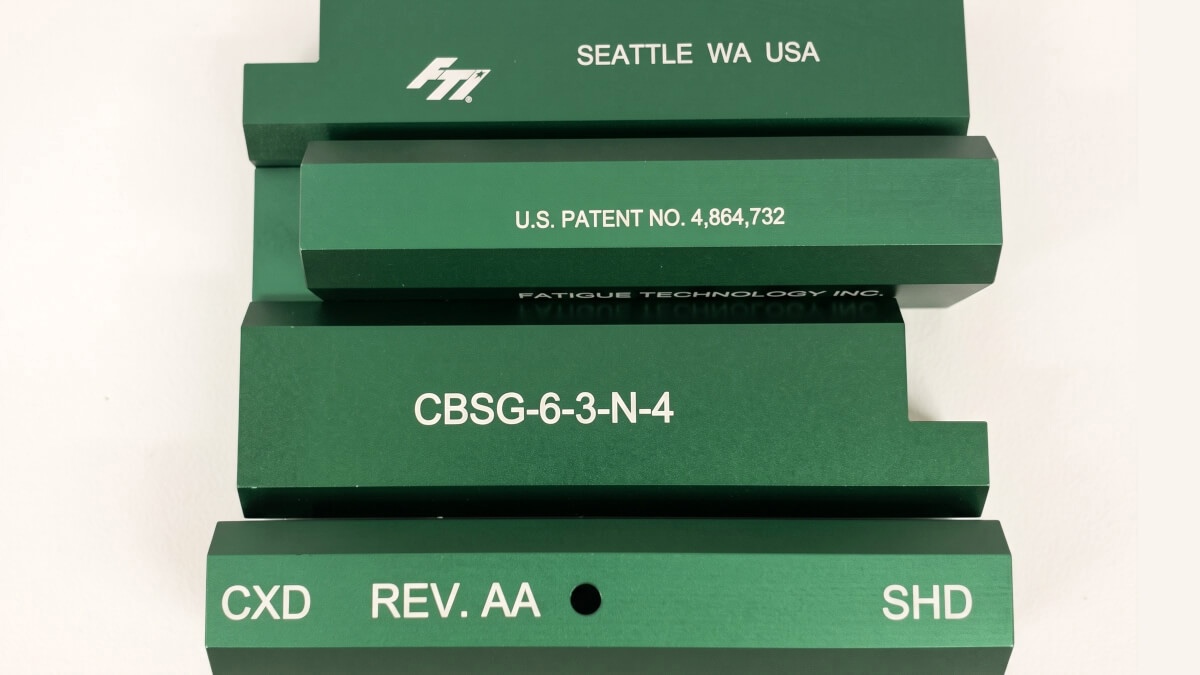 Laser Direct Part Marking On A Four-Sided Anodized Aluminum Part